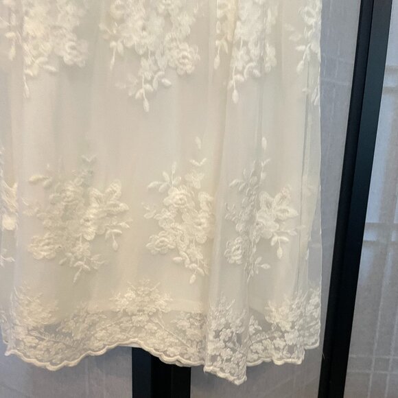 Alloy Apparel White/Cream Lace Dress - Picture 3 of 6